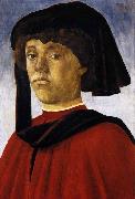 BOTTICELLI, Sandro Portrait of a Young Man oil painting picture wholesale